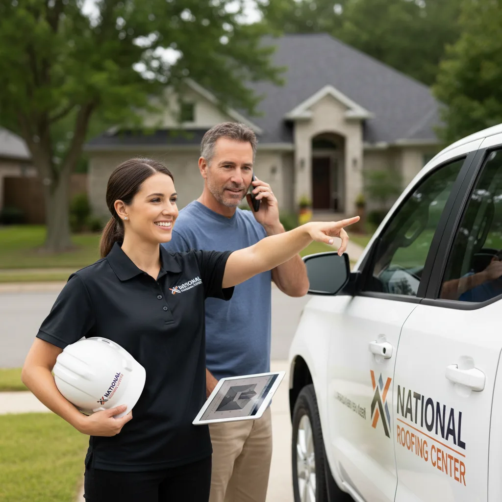 National Roofing Center customer support in Bellefontaine